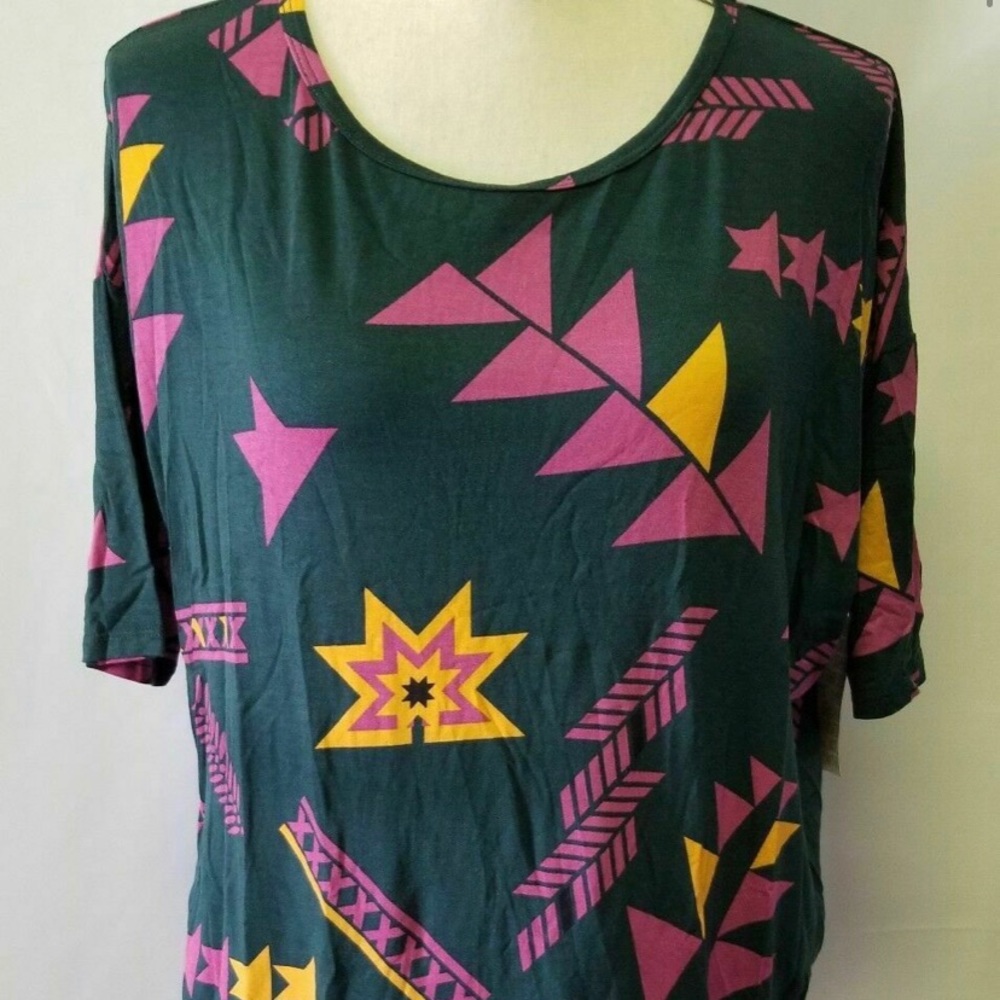 😻LULAROE IRMA XS AZTEC WORN ONCE!!